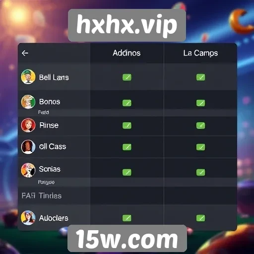 Comparativo de hxhx.vip com outras plataformas de jogos